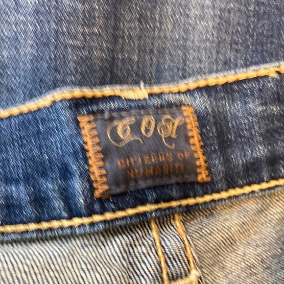 Size 28 Citizens of Humanity Morrison Slim Boot Cut blue jeans Odyssey NWT - Picture 10 of 13